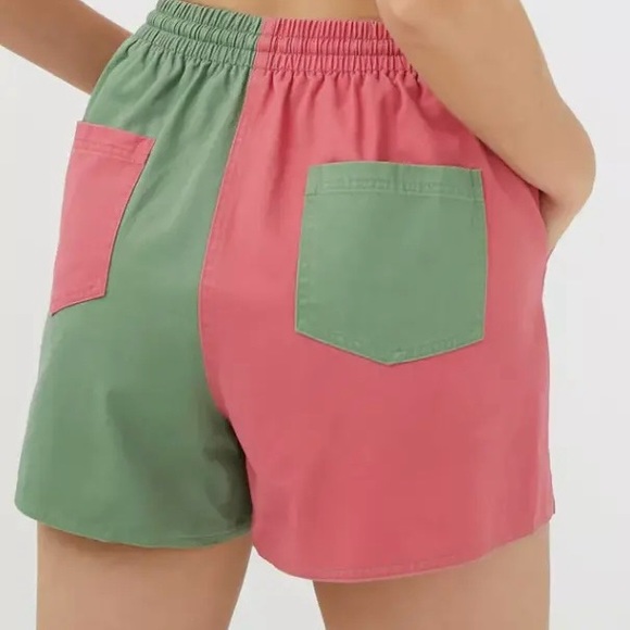 Urban Outfitters BDG Color Block High Waisted Shorts - Picture 3 of 15